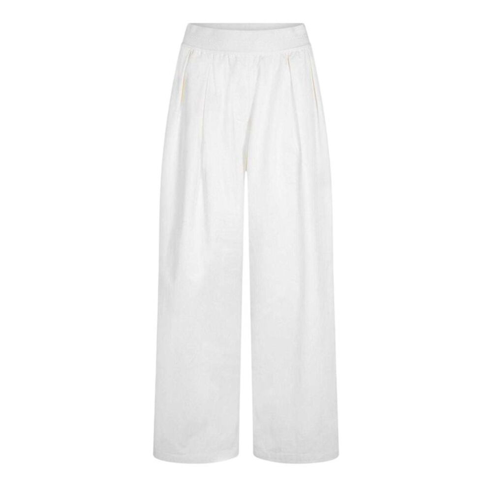 Nike Womens/Ladies NSW Wide Leg Pants / Ivory/Black